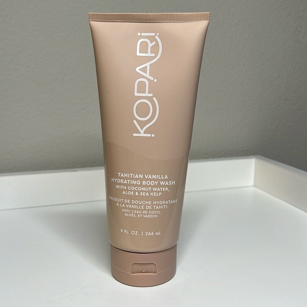 Kopari Tahitian Vanilla Hydrating Body Wash NEW/Unused Full Size 9 fl oz